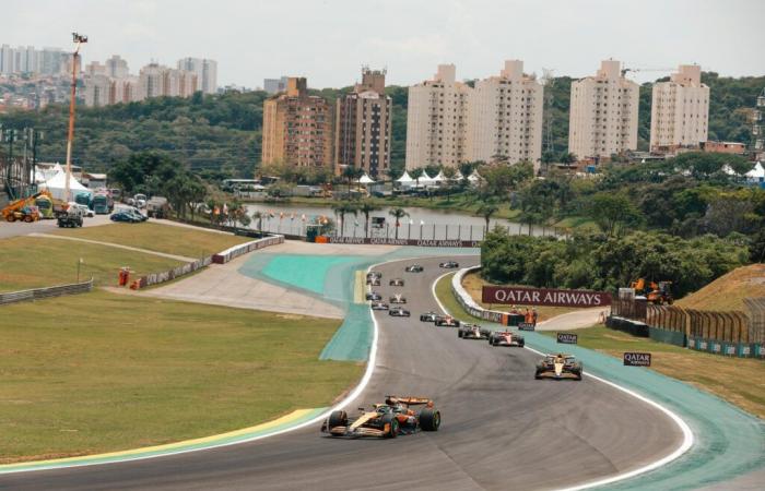 Ergebnisse des brasilianischen Formel-1-Grand-Prix-Sprintrennens 2024