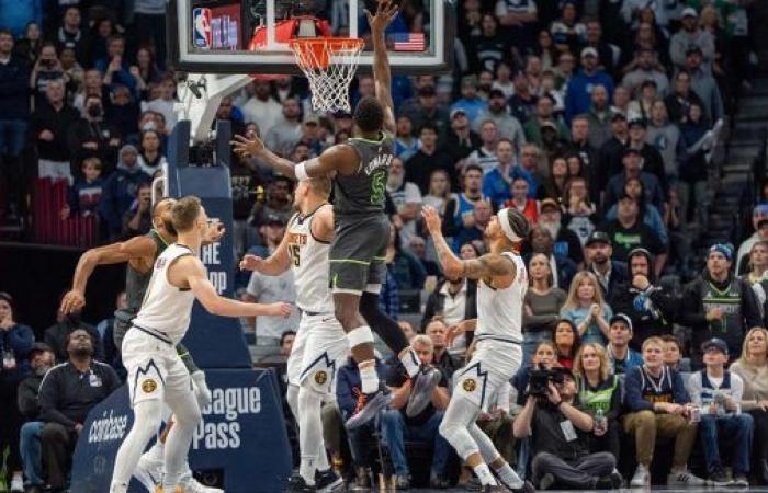 Die Wolves besiegen die Nuggets am Ende der Spannung • Basket USA