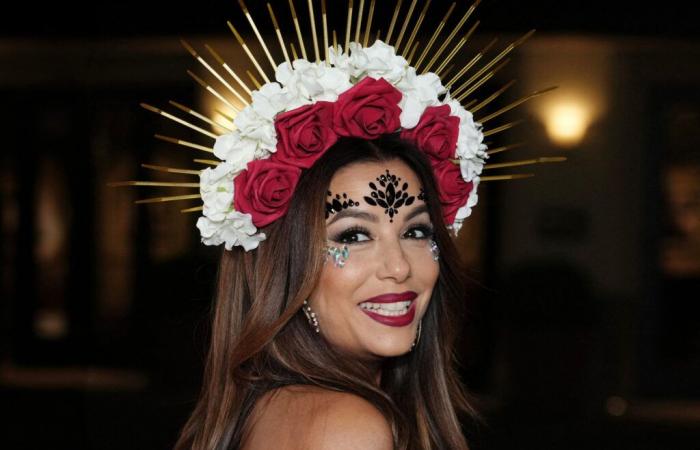 Eva Longoria, tödliche Schönheit für Dia de Los Muertos