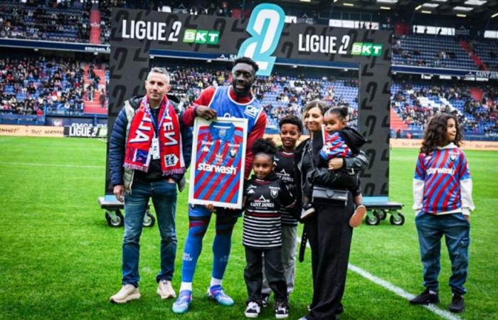 Fußball. SM Caen ehrt Alexandre Mendy, den besten Torschützen in der Vereinsgeschichte