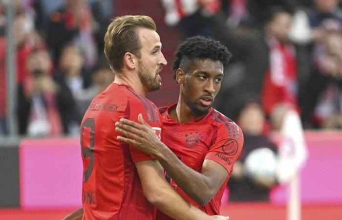 Bundesliga. Bayern dominiert Union Berlin dank Kane und Coman, RB Leipzig steht unter Druck