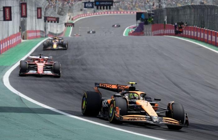 Piastri überreicht Norris den Sprintsieg, Verstappen Dritter