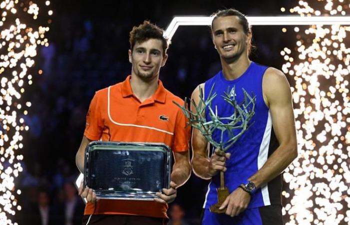 Alexander Zverev, letzter Kaiser von Bercy, macht Ugo Humberts Traum ein Ende