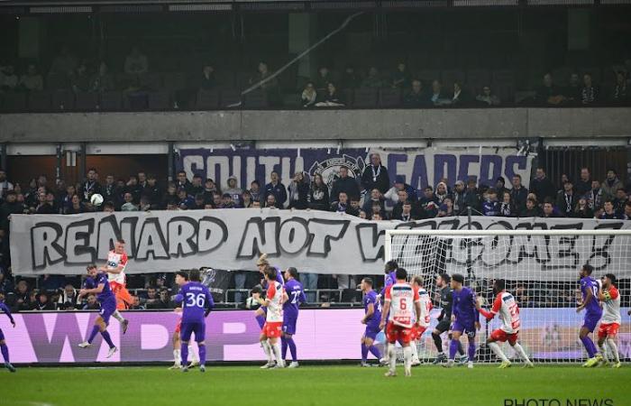 „Wouter buiten“ und Anti-Renard-Banner trotz des großen Sieges: Die Ultras von Anderlecht wurden vom Rest der Fans ausgebuht! – Alles Fußball