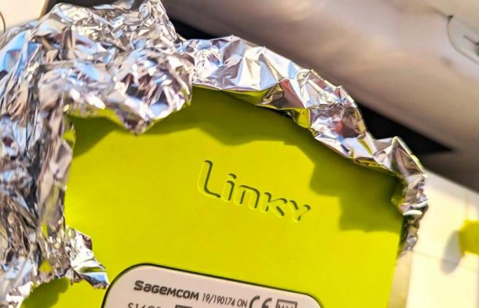 Linky-Messgerät: Warum ist es eine schlechte Idee, es mit Aluminium abzudecken?