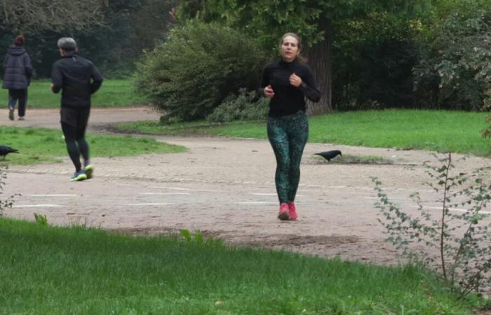 Im Bois de Boulogne müssen sich Läufer anpassen, um sich sicher zu fühlen