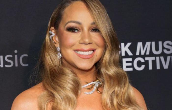 Amerikanische Präsidentschaftswahl. Vor Beginn der Weihnachtszeit ruft Mariah Carey die Amerikaner zum Wählen auf