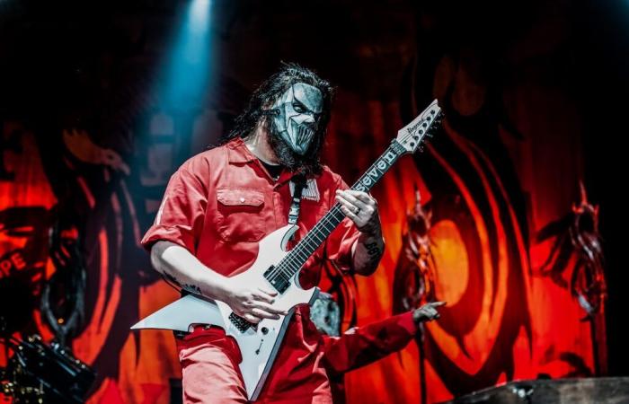 Mick Thomson von Slipknot eröffnet den Vortrag