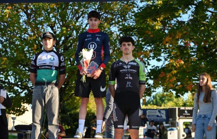 Süd-Gironde – RADFAHREN — — Anthony Brégière Gewinner des Douchapt-Cyclocross