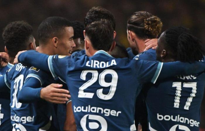 Ligue 1 – 10. Tag – OM reagiert auf Nantes und belegt den 2. Platz