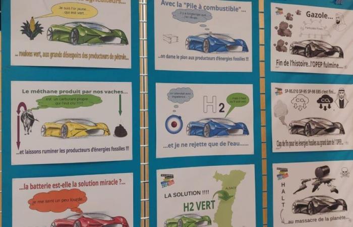 IN BILDERN – eine Illustratorenshow rund um das Auto von morgen in Sochaux