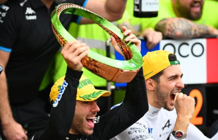 Esteban Ocon und Pierre Gasly begrüßen die „wunderschöne Geschichte“ des Doppelpodiums für Alpine F1