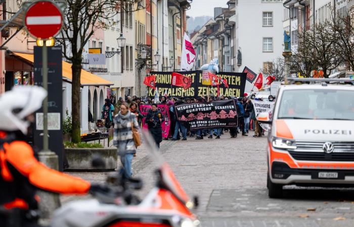 Demonstration in Winterthur: Mehrere Hundert Personen protestierten gegen Wohnungsnot