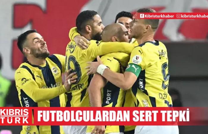 Sehr harte Reaktion des Fenerbahçe-Fußballspielers: Sie machten wahrscheinlich eine Toilettenpause