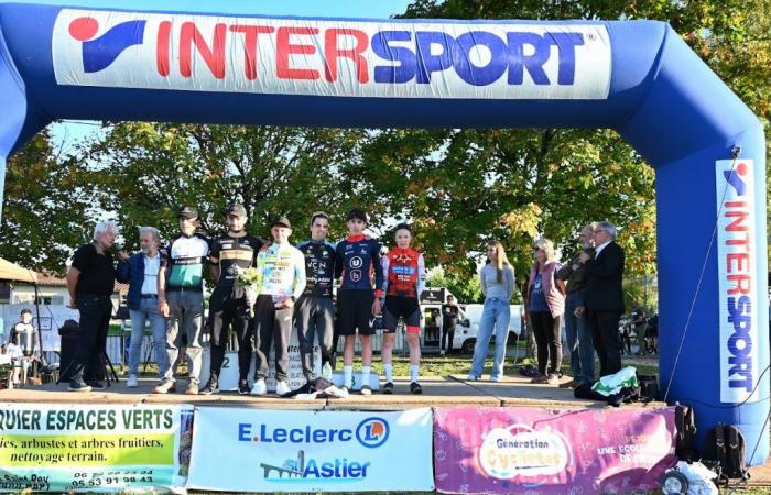 Süd-Gironde – RADFAHREN — — Anthony Brégière Gewinner des Douchapt-Cyclocross