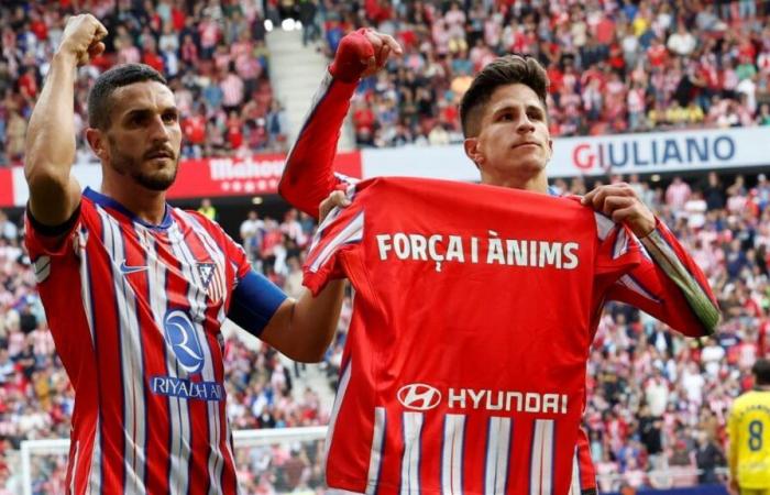 Atlético de Madrid erholt sich von den Sensationen