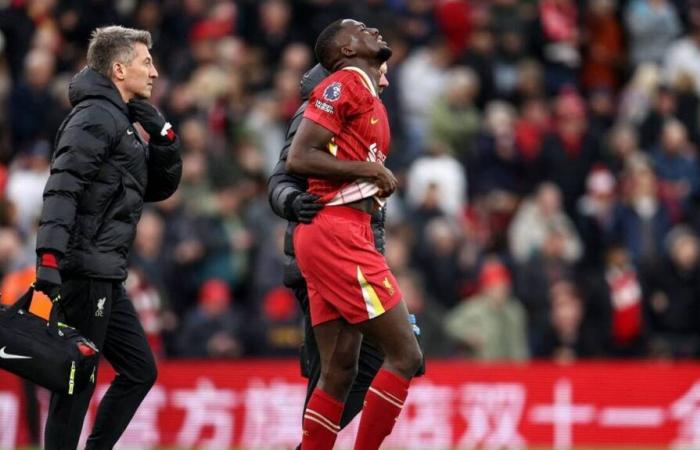 Französisches Team. Ibrahima Konaté verletzt sich bei Liverpool