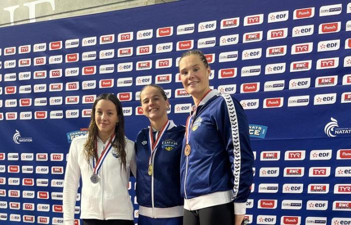 Schwimmen – Französische Kurzstreckenmeisterschaft: Marina Jehl ist mitten am Tag französische Meisterin mit acht Medaillen für den Canet 66