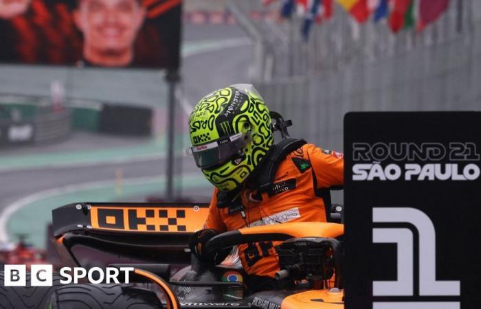 GP von Brasilien 2024: Lando Norris auf der Pole, Max Verstappen startet als 17