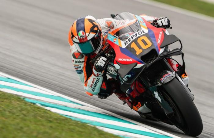 MotoGP Malaysia J3, Luca Marini (Honda/15): „Für die Ducatis sind wir Bowling-Pins“