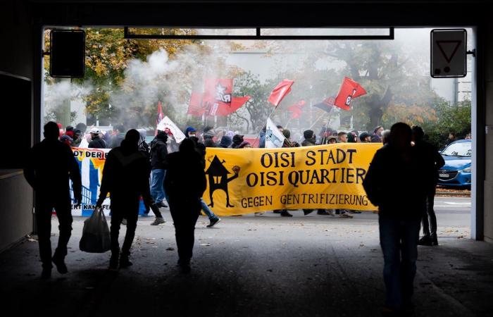 Demonstration in Winterthur: Mehrere Hundert Personen protestierten gegen Wohnungsnot