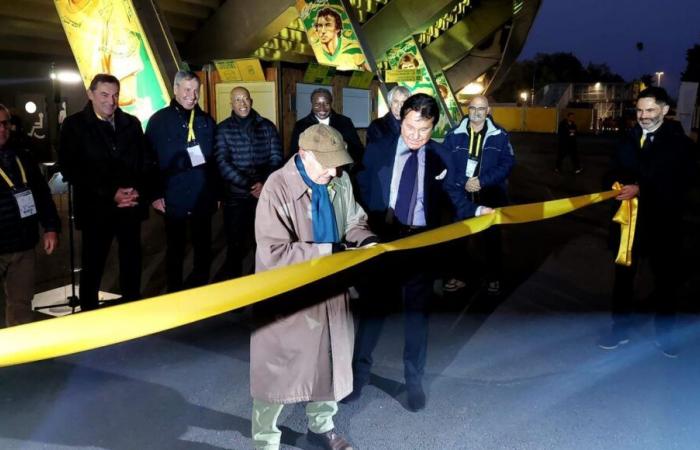 Ein „Legendenstand“ des FC Nantes wird im La Beaujoire eingeweiht