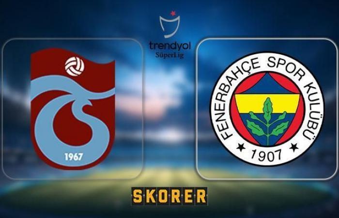 Das Spiel hat begonnen! ⚽ Hat das Spiel Trabzonspor – Fenerbahçe begonnen, auf welchem ​​Kanal? T.S.