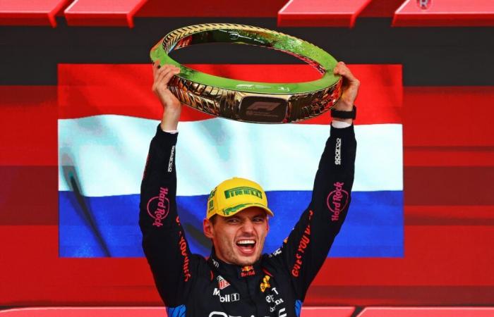 Verstappens Emotionen nach seinem GP-Sieg in Brasilien