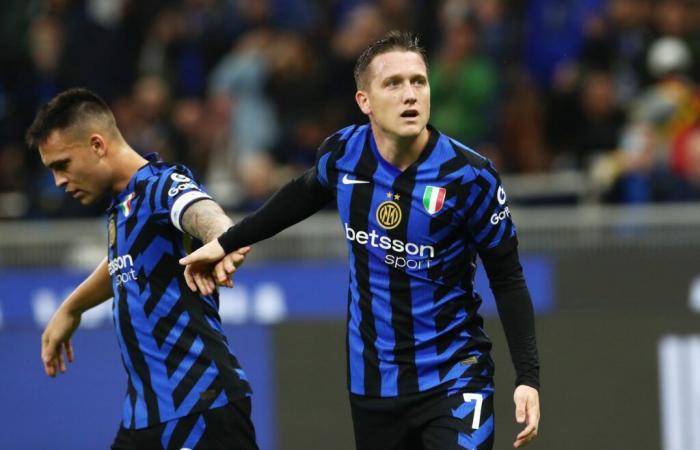 Piotr Zielinski wird für Inter gegen Venezia in der Serie A im defensiven Mittelfeld starten