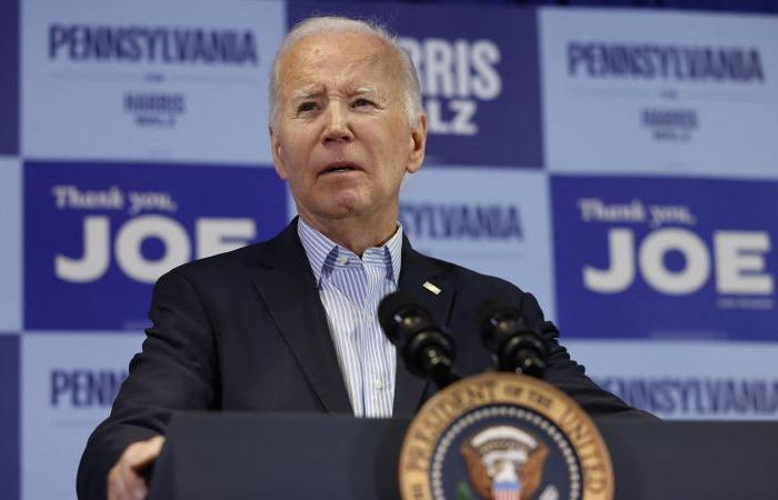 Biden kehrt nach einer begrenzten Wahlkampfrolle in seine Heimatstadt zurück