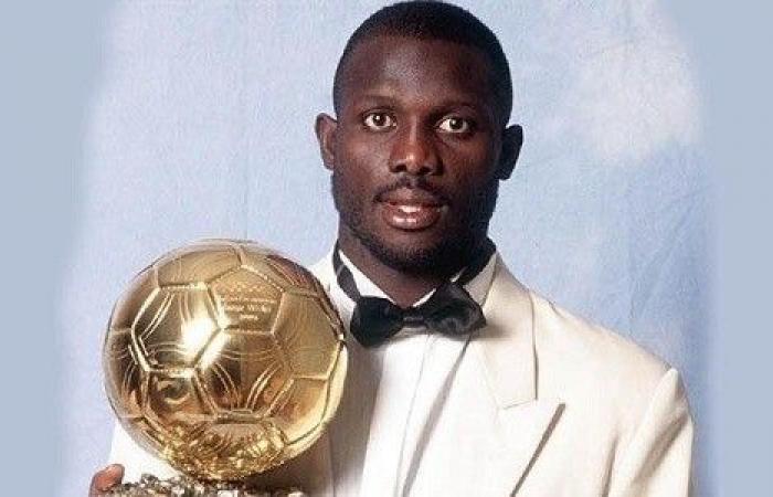 Der Tag, an dem Georges Weah als erster Afrikaner den Goldenen Ball gewann