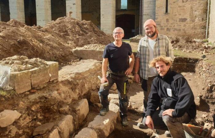 In den Landes wurden die Überreste eines galloromanischen Palastes unter einer Abtei entdeckt