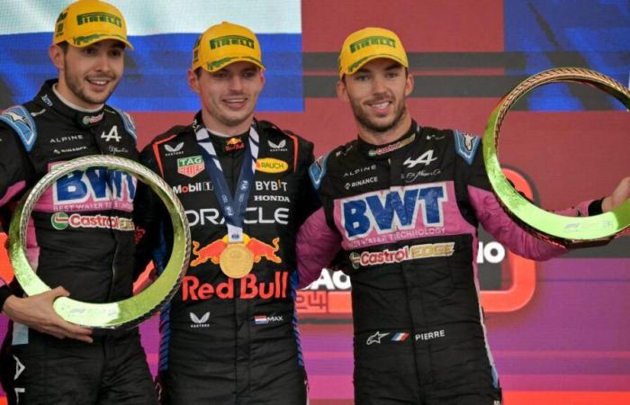 Zwei Alpines in den Top 3 des Formel-1-Grand-Prix von Brasilien kehrten zu Verstappen zurück