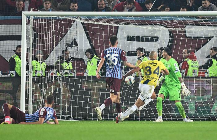 Fenerbahçe lachte in der letzten Minute der Verlängerung in Trabzon