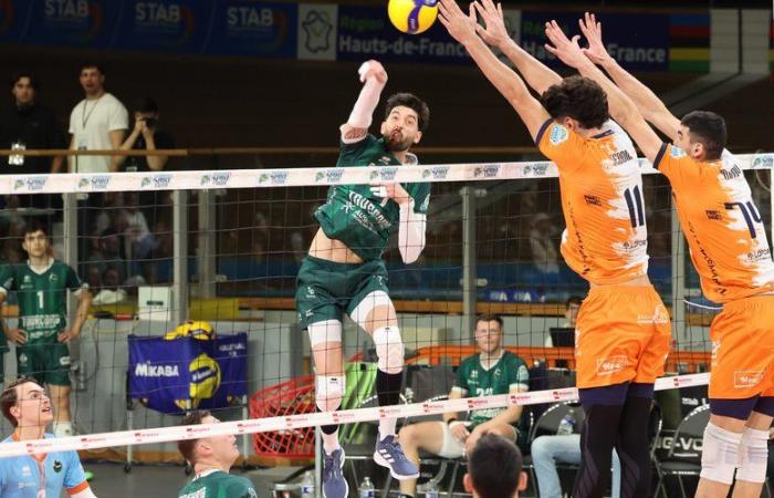 Volleyball: Nach der Niederlage in Narbonne setzte sich der MHSC VB in Tourcoing erneut durch