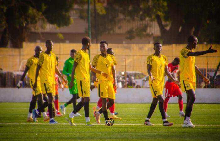 Thiès FC, vorläufiger Spitzenreiter, AS Kaffrine bei Amitié FC, diesen Sonntag