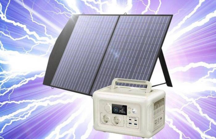 Dieser mit Solarpanel gelieferte Stromgenerator übertrifft seinen Preis