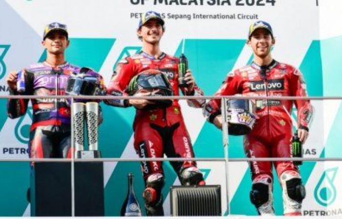 GP von Malaysia: Bagnaia gewinnt, der Weltmeistertitel wird beim letzten Grand Prix entschieden