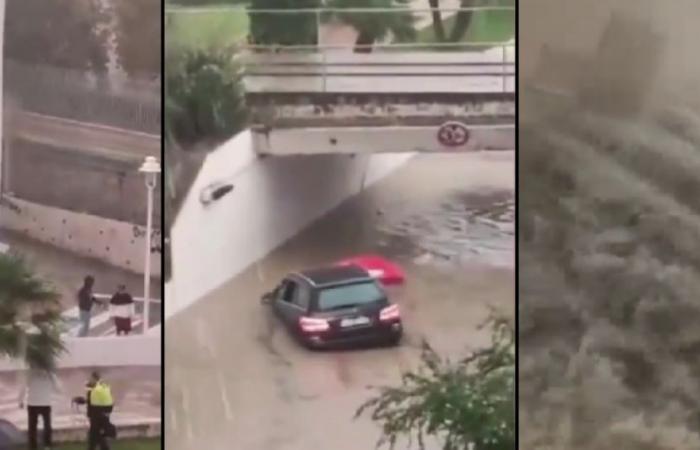 die neuen erschreckenden Bilder an diesem Sonntagabend im Südosten des Landes, wieder unter Wasser (Video)