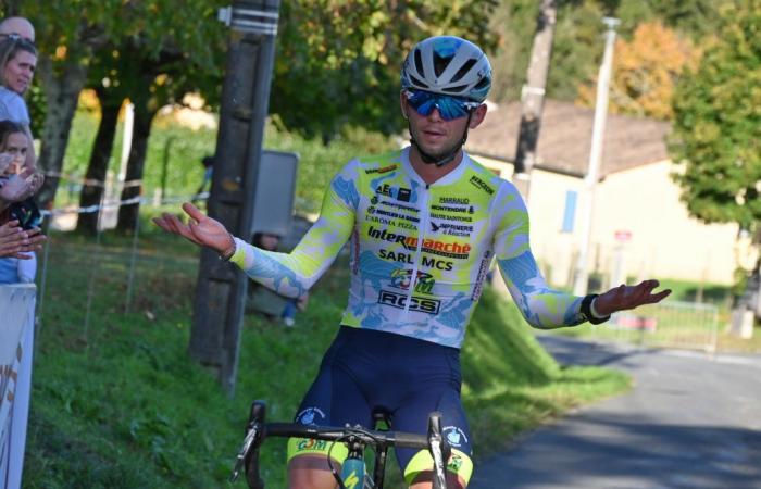 Süd-Gironde – RADFAHREN — — Anthony Brégière Gewinner des Douchapt-Cyclocross