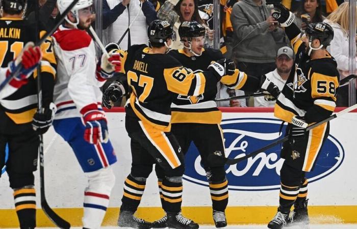 Sidney Crosby kümmert sich um die Canadiens