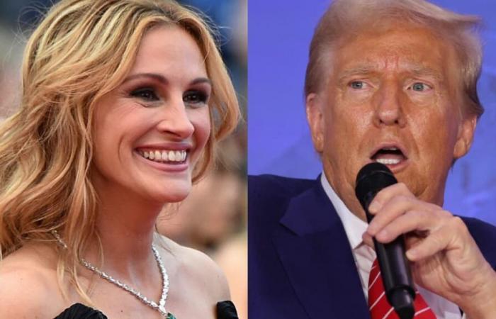 Trump ist wütend auf Julia Roberts, die Frauen dazu aufruft, für Harris zu stimmen