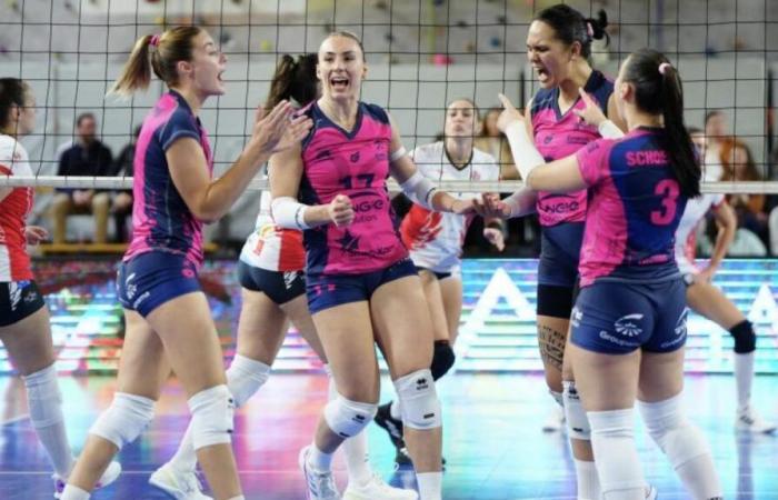 Volleyball – Frauen-Elite: Évreux VB setzt seine fehlerlose Leistung fort und übernimmt die Führung