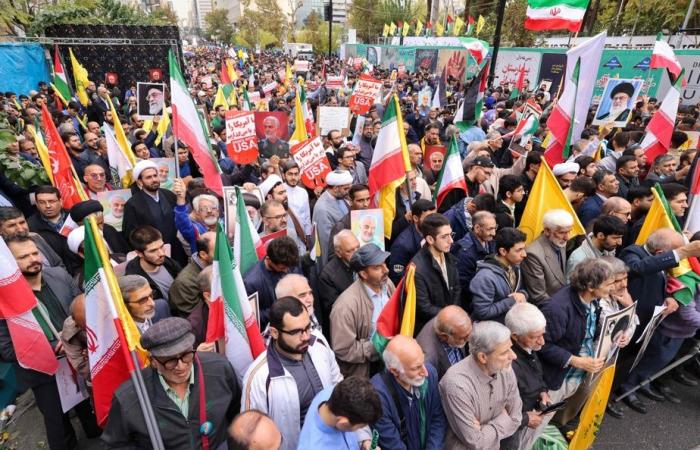 Iran | Großdemonstration zum 45. Jahrestag der Geiselnahme