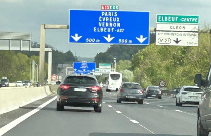 Schwere Störungen auf der A13 in Richtung Paris