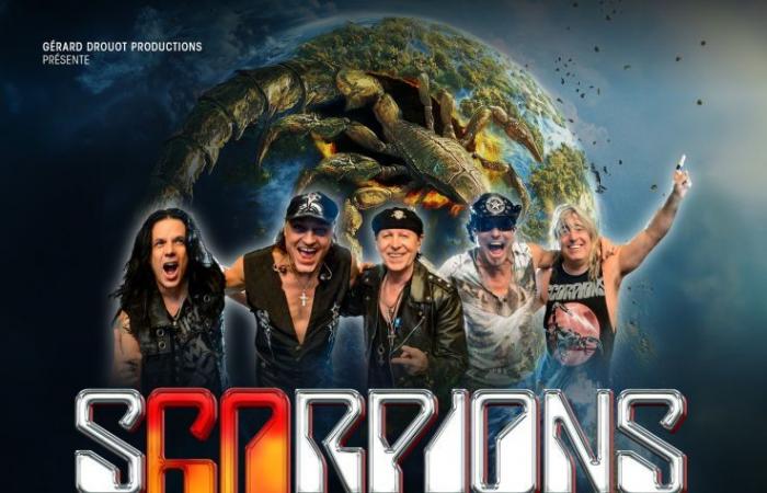 Konzert der Scorpions in der Accor Arena in Paris im Juni 2025