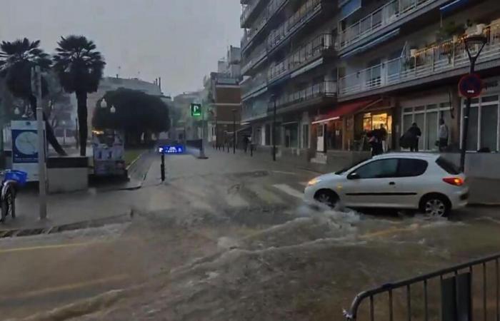 DANA trifft jetzt Tarragona und verursacht Überschwemmungen und Straßensperrungen