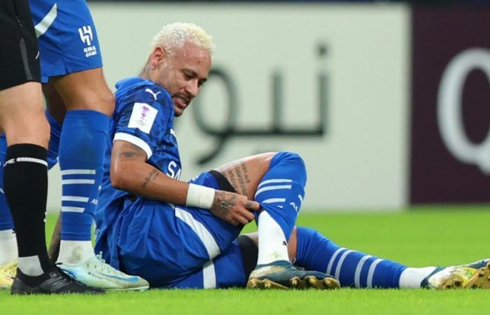 Wieder? Neymar ist verletzt und wurde beim Sieg von Al Hilal gegen Esteghlal eingewechselt