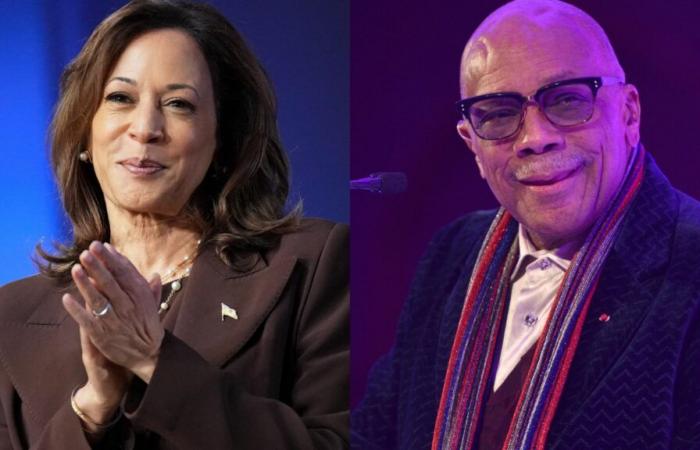 Kamala Harris ehrt verstorbenen Freund Quincy Jones als „Wegbereiter“