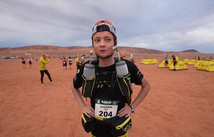 ZEUGNIS. Alexandre Allain, Empfänger einer doppelten Lungentransplantation, absolvierte einen Marathon in der Sahara